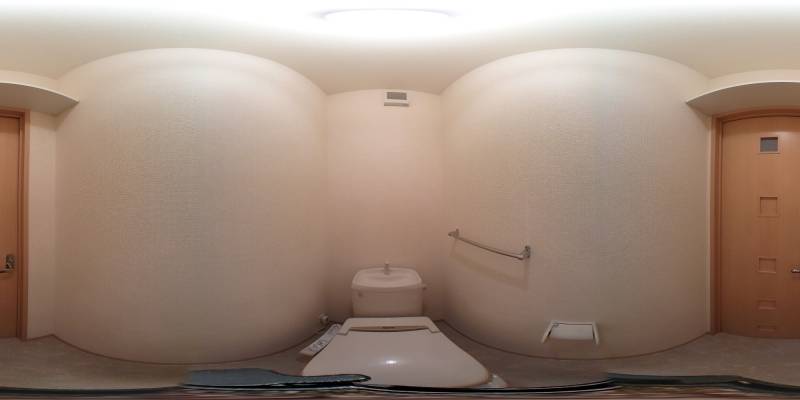 パノラマ画像トイレ