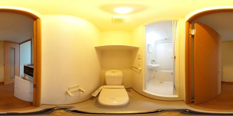 パノラマ画像トイレ