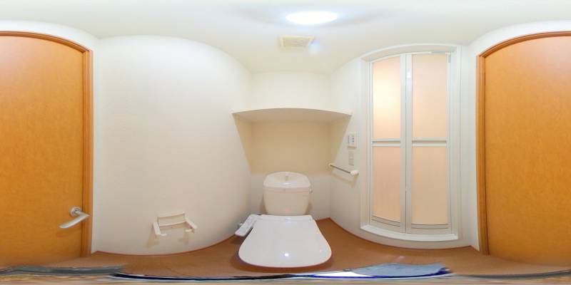 パノラマ画像トイレ