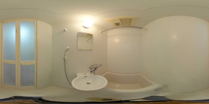 パノラマ画像バスルーム