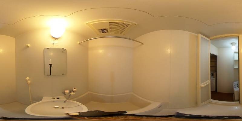 パノラマ画像バスルーム