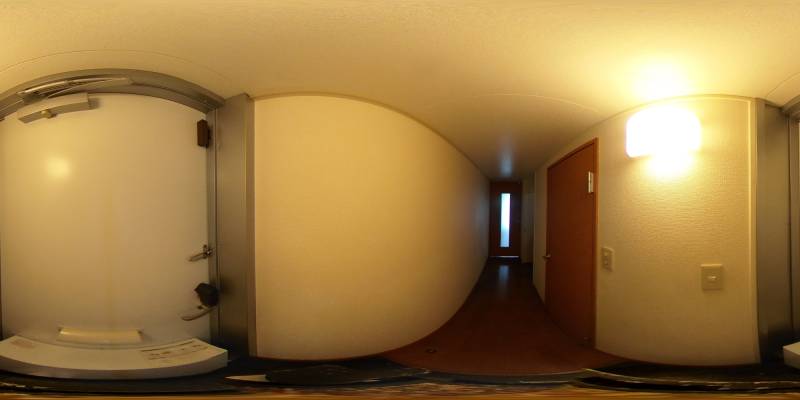パノラマ画像玄関