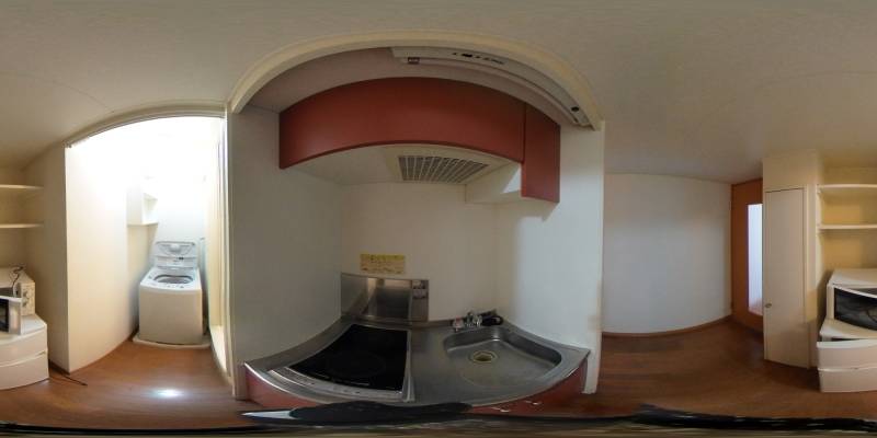 パノラマ画像キッチン