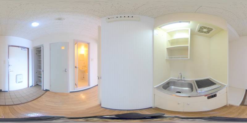 パノラマ画像キッチン