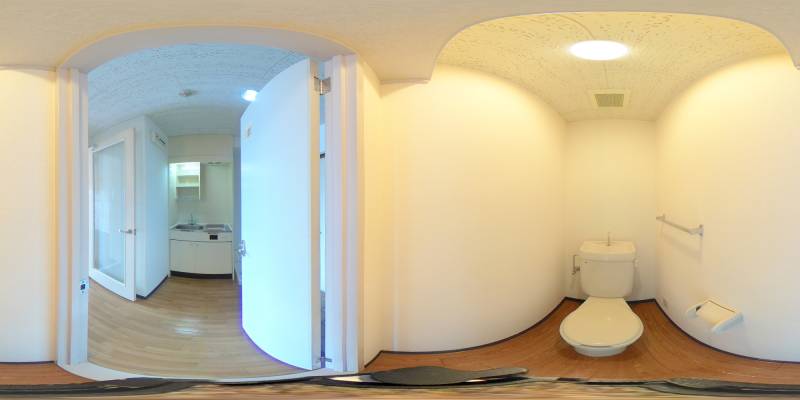 パノラマ画像トイレ