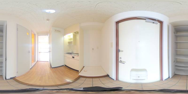 パノラマ画像玄関