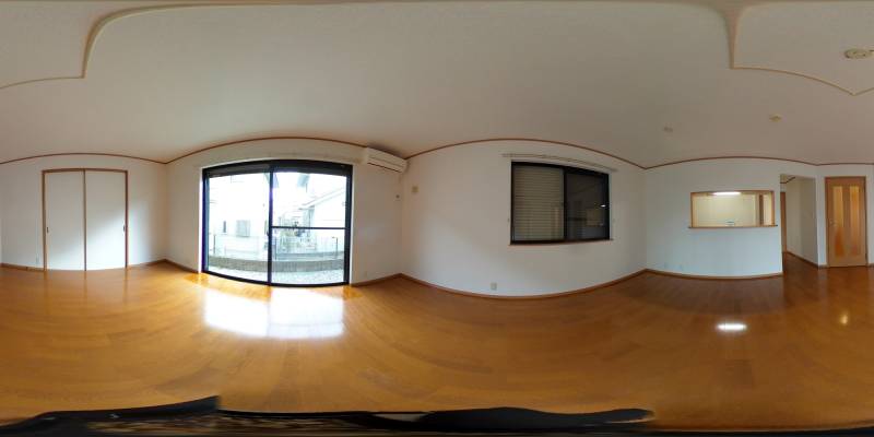 パノラマ画像リビング