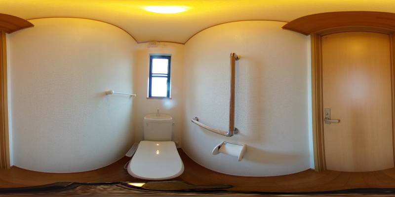 パノラマ画像トイレ