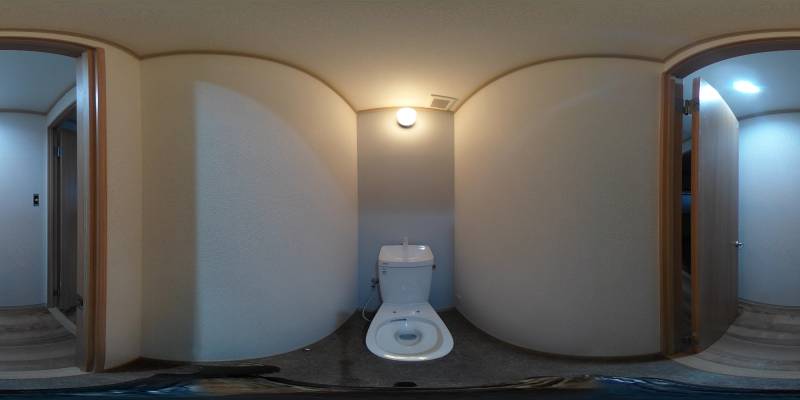 パノラマ画像トイレ