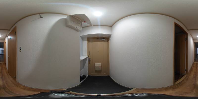 パノラマ画像玄関