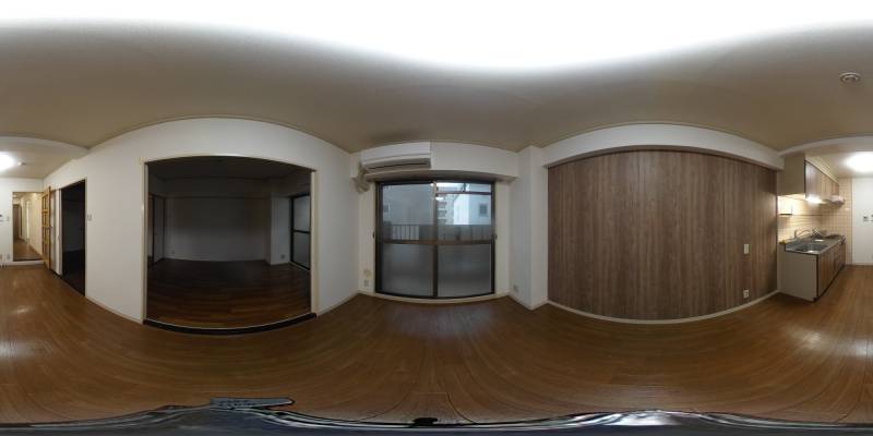 パノラマ画像リビング