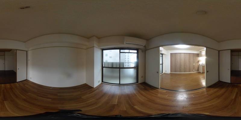 パノラマ画像洋室