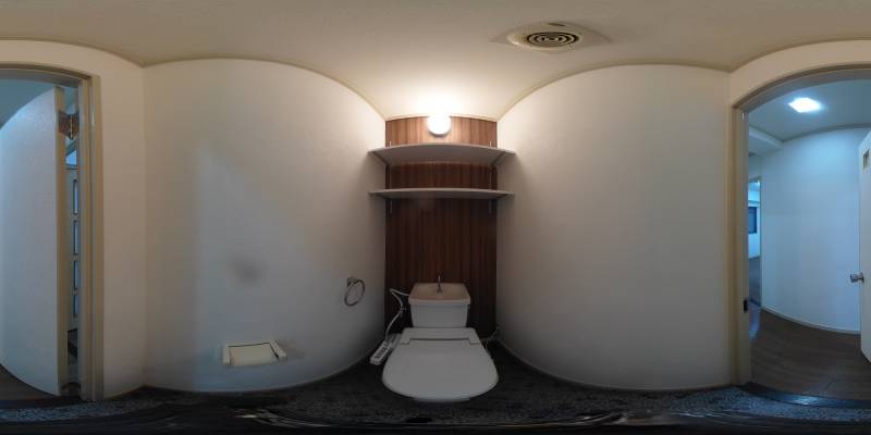 パノラマ画像トイレ