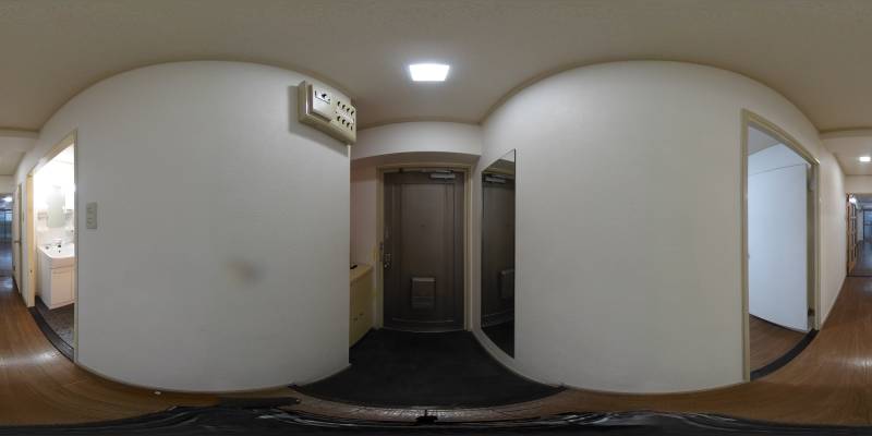 パノラマ画像玄関