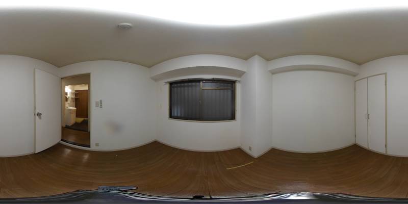 パノラマ画像洋室