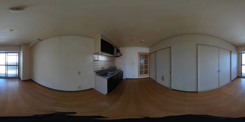 パノラマ画像リビング