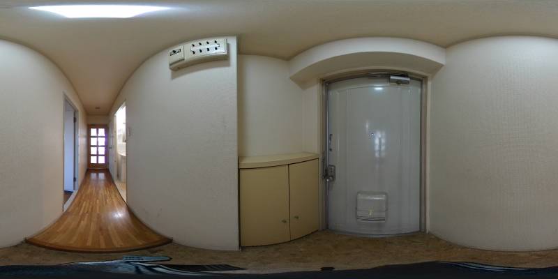 パノラマ画像玄関