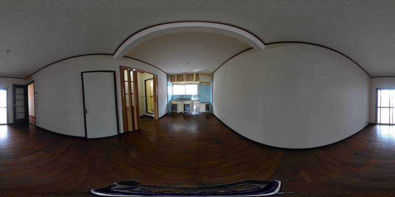 パノラマ画像リビング