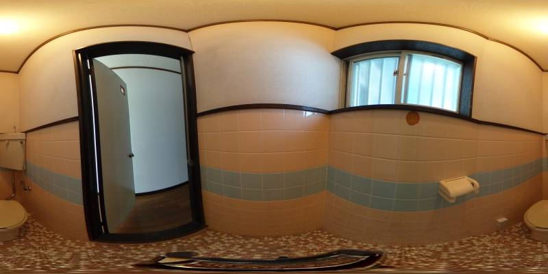 パノラマ画像トイレ