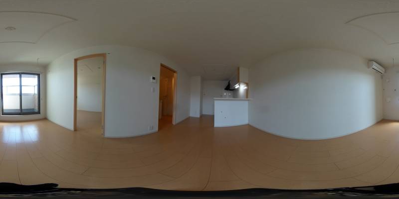 パノラマ画像リビング