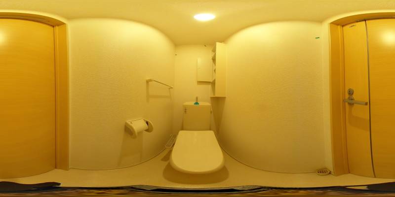 パノラマ画像トイレ