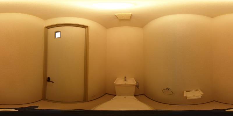 パノラマ画像トイレ