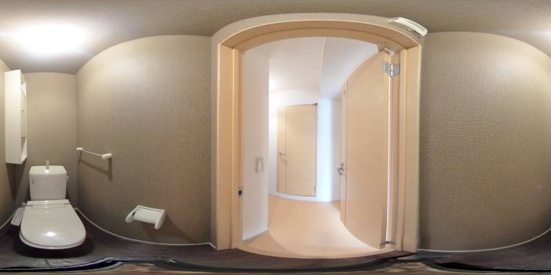 パノラマ画像トイレ