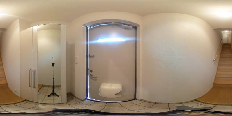 パノラマ画像玄関