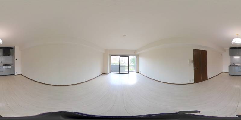 パノラマ画像リビング