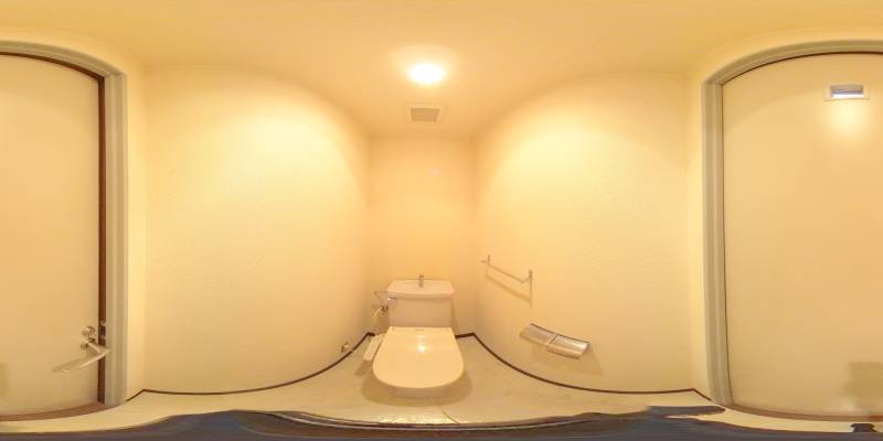 パノラマ画像トイレ