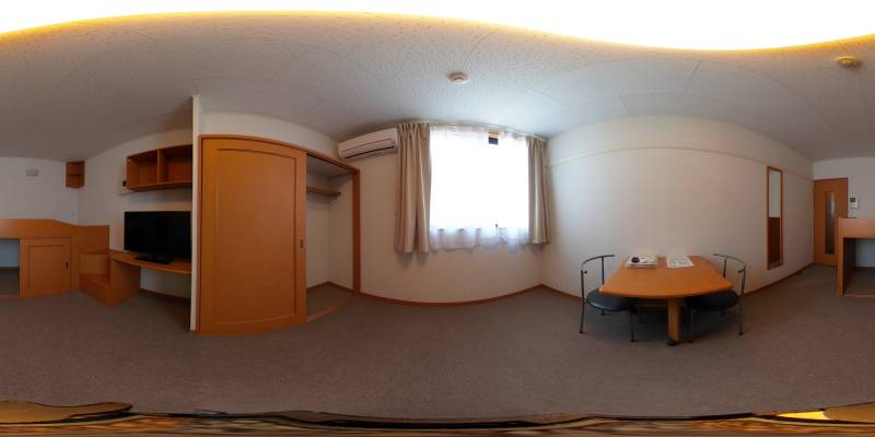 パノラマ画像洋室