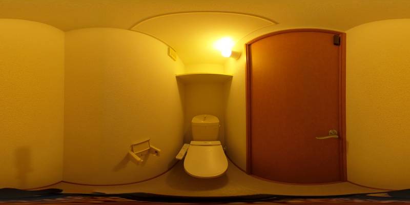 パノラマ画像トイレ