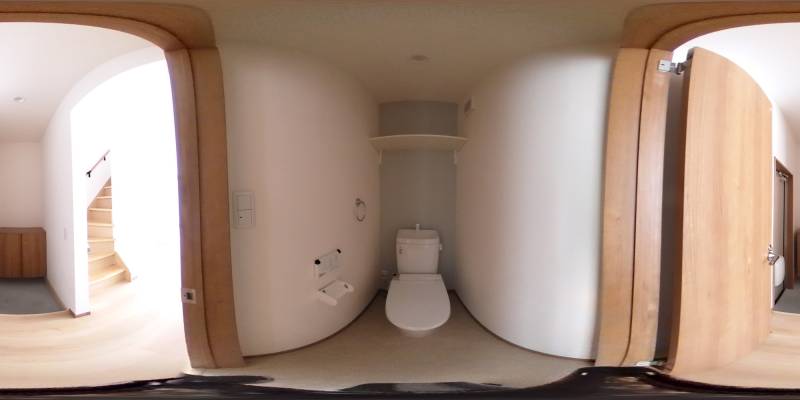パノラマ画像トイレ