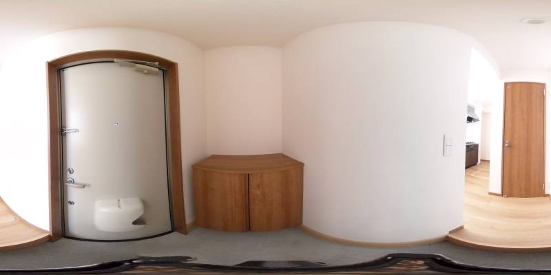 パノラマ画像玄関