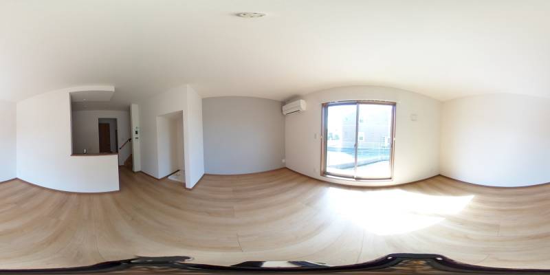 パノラマ画像リビング