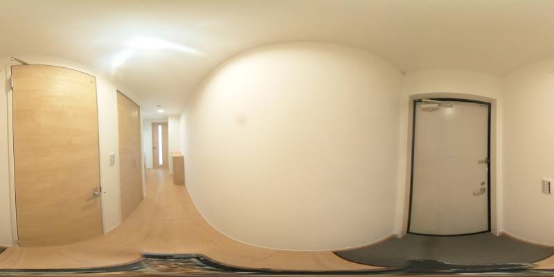 パノラマ画像玄関