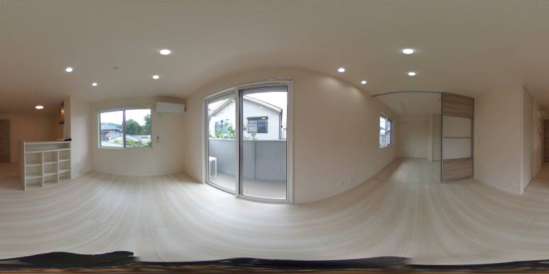 パノラマ画像リビング