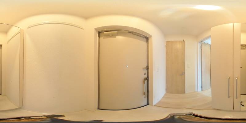 パノラマ画像玄関