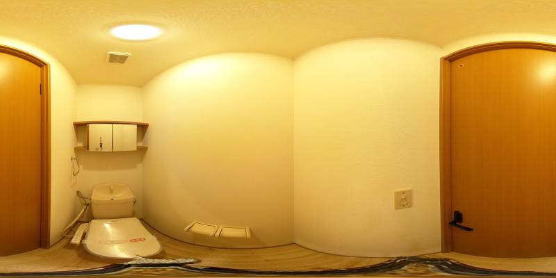 パノラマ画像トイレ