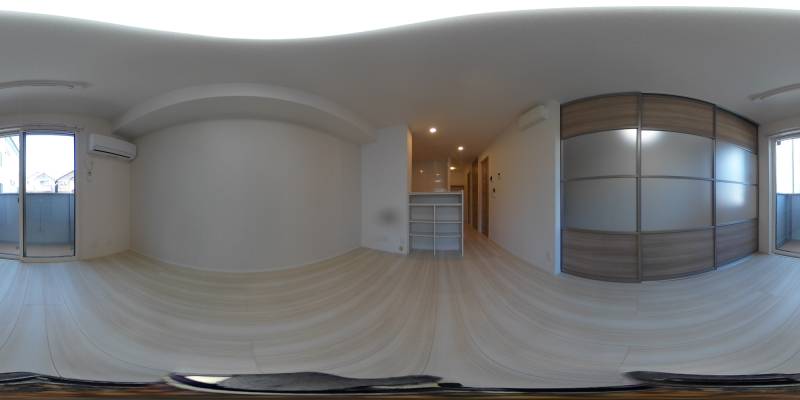 パノラマ画像リビング