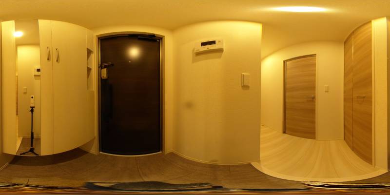 パノラマ画像玄関