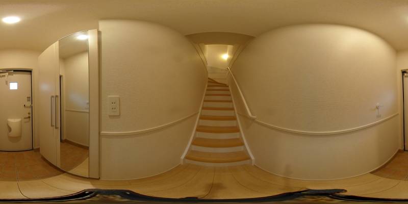 パノラマ画像玄関