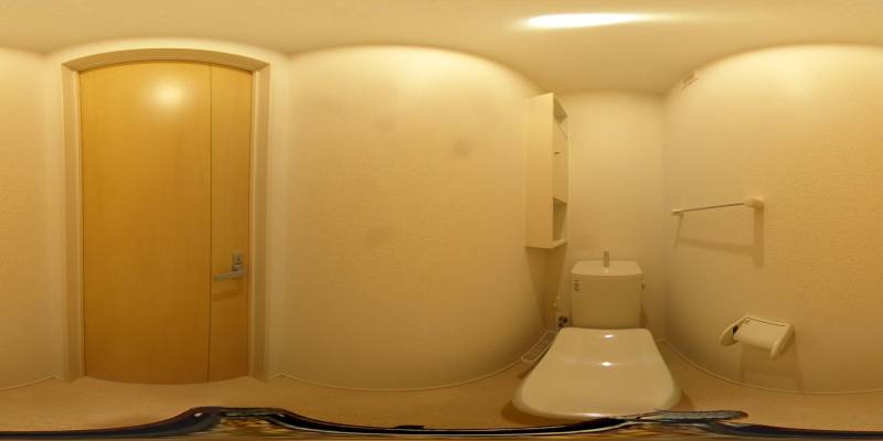 パノラマ画像トイレ