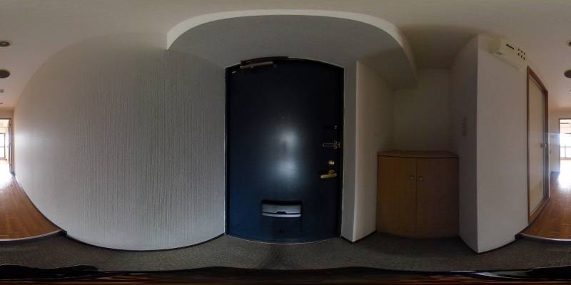 パノラマ画像玄関