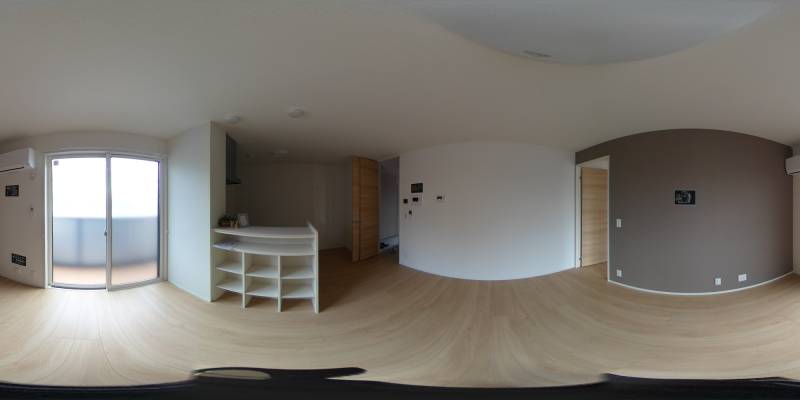 パノラマ画像リビング