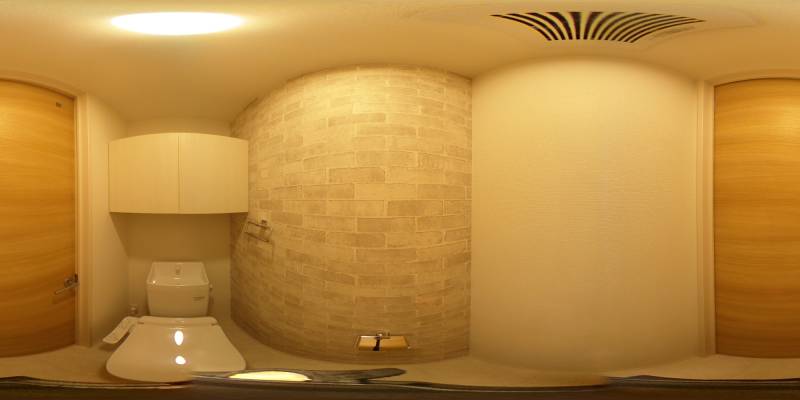 パノラマ画像トイレ