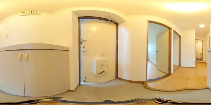 パノラマ画像玄関