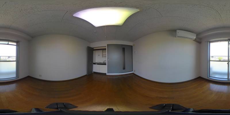 パノラマ画像洋室