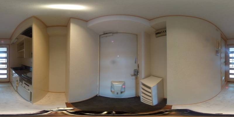 パノラマ画像玄関