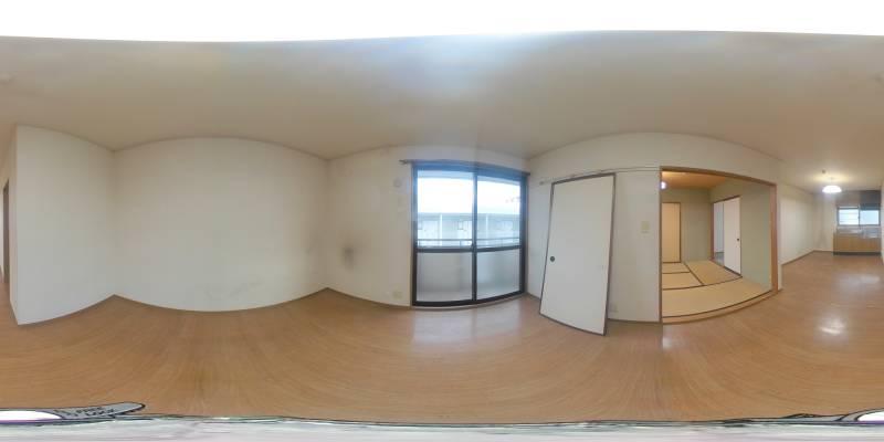 パノラマ画像リビング